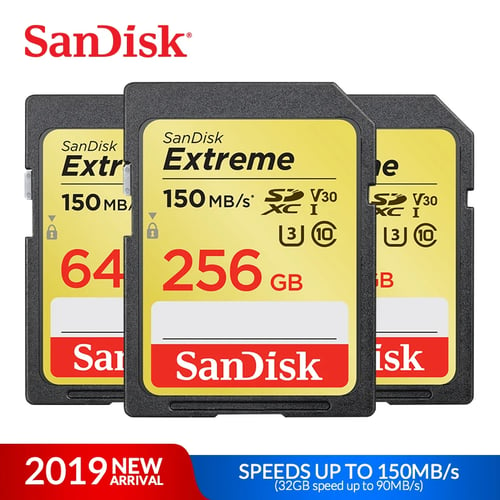 Sandisk 32GB Extreme SD SDHC Memory Card UHS-1 U3 Class 10 V30 90MB/s  NEW 