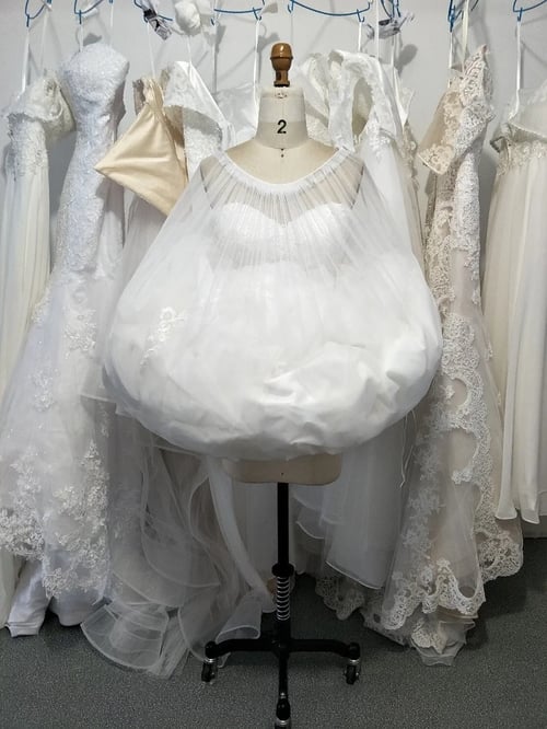 Gather Skirt Slip Toilet Petticoat for Wedding Bridal Dress Gather Underskirt 