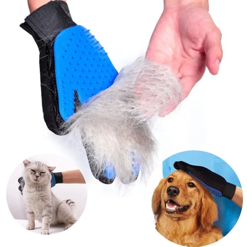 Cleaning Brush Magic Glove Pet Dog Cat Massage Hair Removal Grooming Groomer
