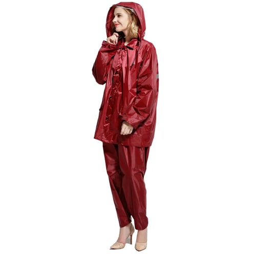 Women Men Rainsuit Plus Size Raincoat, Mens Dress Trench Raincoat Womens