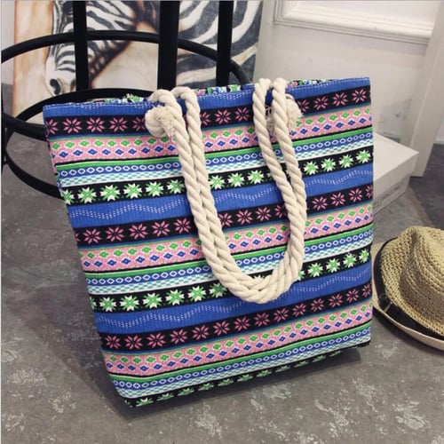 Folding Women Big Size Handbag Tote Ladies Casual Flower Printing Canvas Graffiti Shoulder Bag-Black-OneSize Folding Women Big Size Handbag Tote Ladies Casual Flower Printing Canvas Graffiti Shoulder Bag-Black-OneSize