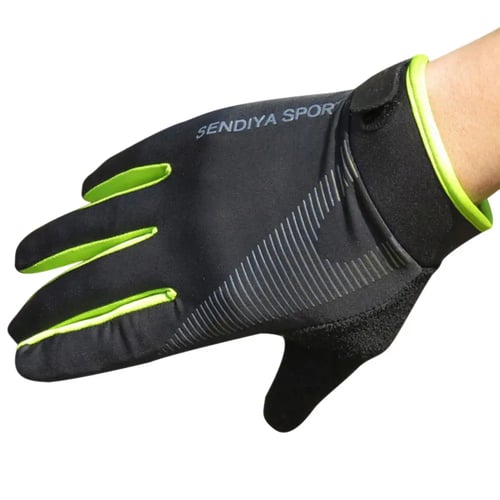 Anti-Slip Cycling Gloves Touch Screen Bicycle Riding Fitness Full Finger Glove 