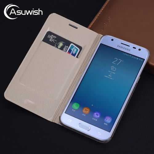 Flip Cover Leather Wallet Phone Case For Samsung Galaxy J7 J5 J3 Pro 17 16 15 J4 J6 Plus J2 Prime J8 18 J 2 3 4 5 6 7 8