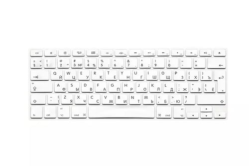 Silicone Euro EU Keyboard Silicone Keyboard Cover for MacBook Air Pro Retina 13 15 17 for Mac Book Laptop Skin-White Silicone Euro EU Keyboard Silicone Keyboard Cover for MacBook Air Pro Retina 13 15 17 for Mac Book Laptop Skin-White
