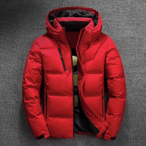 2020 Winter Jacket Mens Quality Thermal, Mens Red And Black Winter Coat Womens