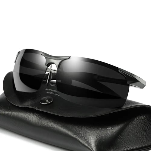 Men's Transition Photochromic Sunglasses Polarized Driving Sport Goggles Glasses 