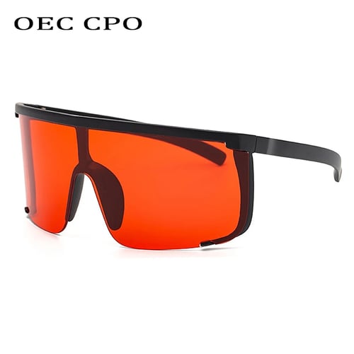 Oec Cpo Vintage Men Sunglasses For Men Designer One Piece 