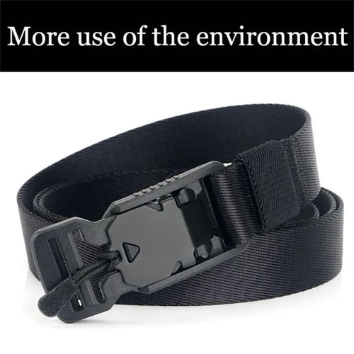 Men's Tactical Military Combat Nylon Canvas Belt Buckle Strap Waistband Army