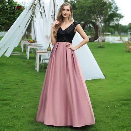 US Ever-Pretty V-Neck Sequins Dress Patchwork Evening Cocktail Prom Dress Gowns