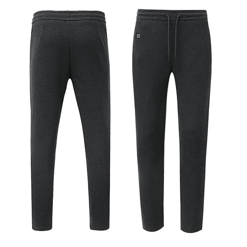 Electric Heated Warm Pants USB Heating Base Layer Elastic Trousers Men Winter 