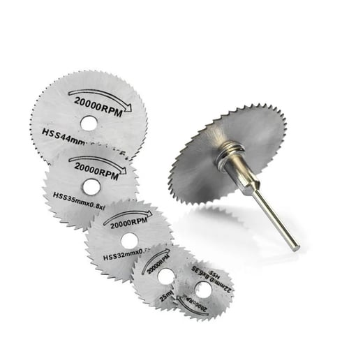 7pcs HSS Mini Circular Saw Blades Rotary Tools Cutting Disc Set For Dremel Drill 7pcs HSS Mini Circular Saw Blades Rotary Tools Cutting Disc Set For Dremel Drill