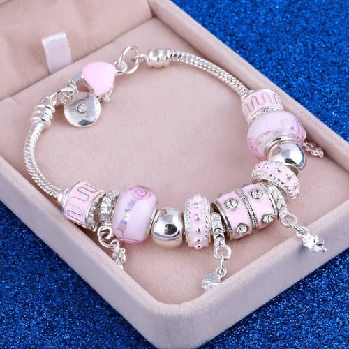 An alloy rhinestone angle charm beads fit European style snake chains An alloy rhinestone angle charm beads fit European style snake chains