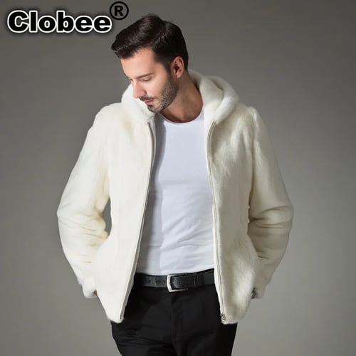 2020 6xl Men Faux Mink Coat Luxury Thicken Furry Fur S Solid Overcoats Jackets Oversized Gothic Coats With Hood Wr669 2020 6xl Men Faux Mink Coat Luxury, Mens Faux Fur Mink Coat