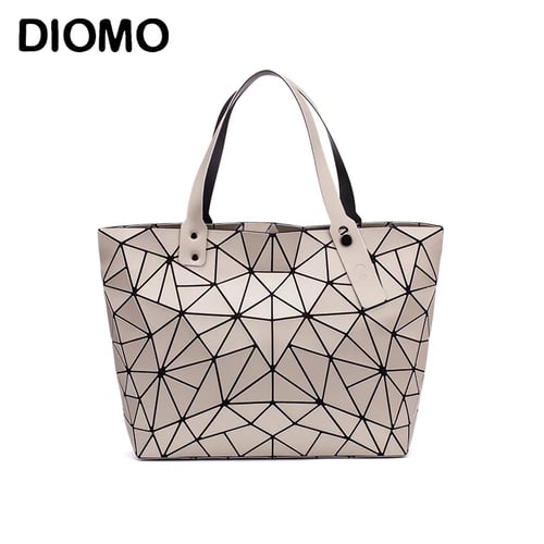 Women Bag High-end Geometric Handbags Plaid Shoulder Diamond Lattice Messenger Bags