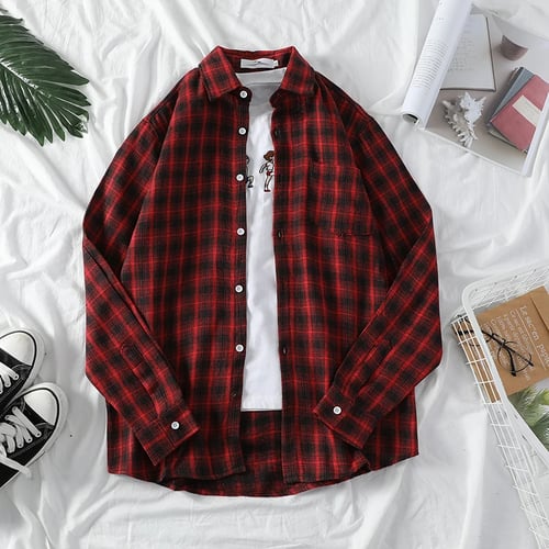 Libithia Men Print Shirts Long Sleeve Buttons Standard Type Autumn 2019 Bigs Size M-7XL Clothes Male A76 