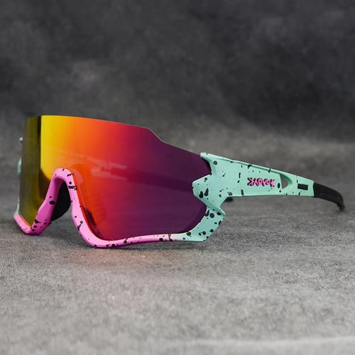 Free 5Lens KAPVOE Sunglasses Men & Women's Polarized UV400 Sports Sunglasses 