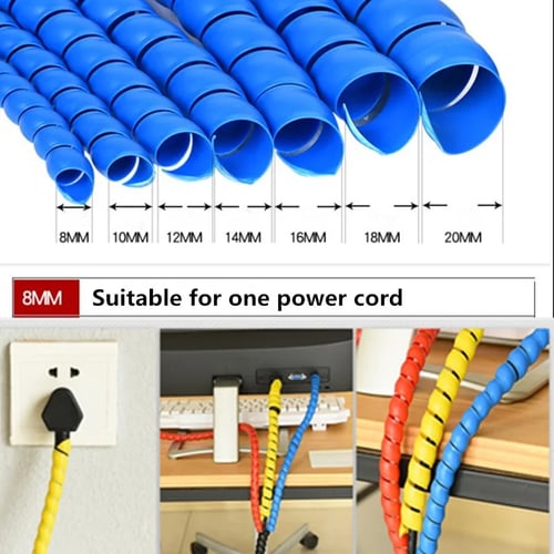 Sleeves Line Organizer Spiral Wire Organizer Wire Protector Pipe Protection 