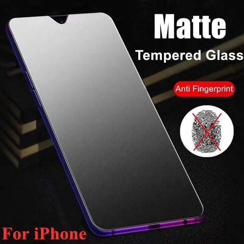 9d Matte Frosted Tempered Glass Film For Iphone 12 Pro Max 12mini Screen Protector On Iphone 11 Pro Xs Max X Xr 6 7 8 Plus Se Buy 9d Matte