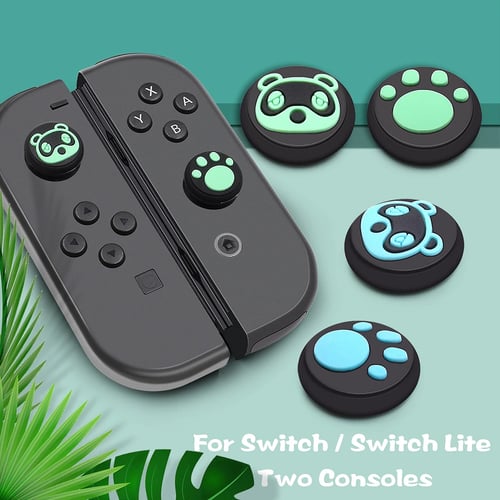 Kawaii Thumb Grips GamePad Cap Rocker Covers Für NS/Switch Lite Joycon Joystick 