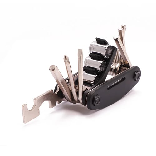 15 in 1 Bike Bicycle Repair Tool Set Hex Wrench Screwdrivers Key Repairing Tools 