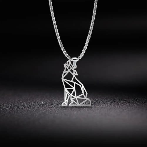 Fashion Unisex 316L Stainless Steel Diamond Ring Chain Pendant Necklace Gift 800
