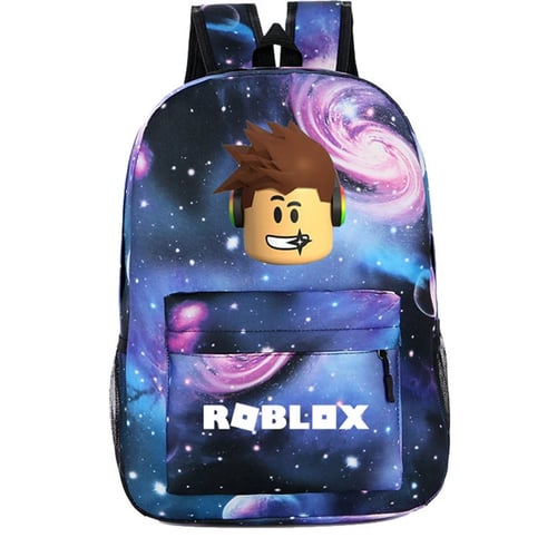 ALAZA Blue & Purple Galaxy Starry Large Backpack Personalized Laptop iPad Tablet Travel School Bag with Multiple Pockets