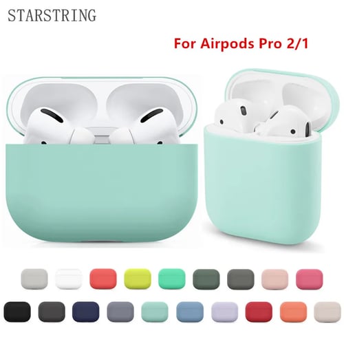 Silicone for Apple airpods protector Cover 1 2 generations of bluetooth Anime headset soft shell for Attack Titan Airpods 2 Case