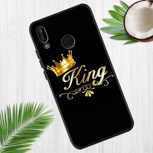 Eerlijkheid Wereldbol storting king queen luxury For Huawei P8 P10 P20 P30 Mate 10 20 Honor 8 8X 9X 8C 9  V20 30 10 Lite Plus Pro phone Case Cover soft couple - buy king