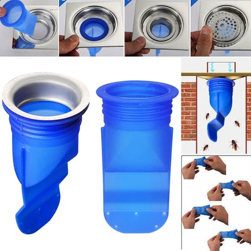 TeneT Bathroom Floor Drain Seal Drain Deodorant Filter Silicone Core Insect Control Backflow Preventer One Way Valve for Pipes Tube In Toilet Kitchen Home - buy TeneT Bathroom Floor Drain Seal Drain