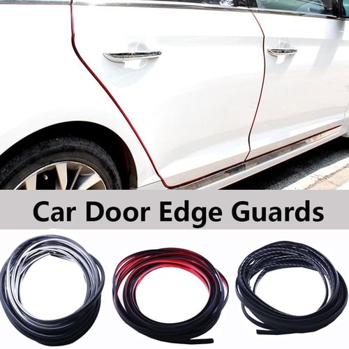 CAR DOOR EDGE GUARD/PROTECTOR STRIP 1M CLEAR PACKAGED 