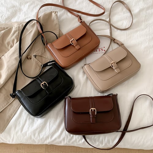 2019 new single shoulder Messenger bag small square bag wild simple fashion handbag