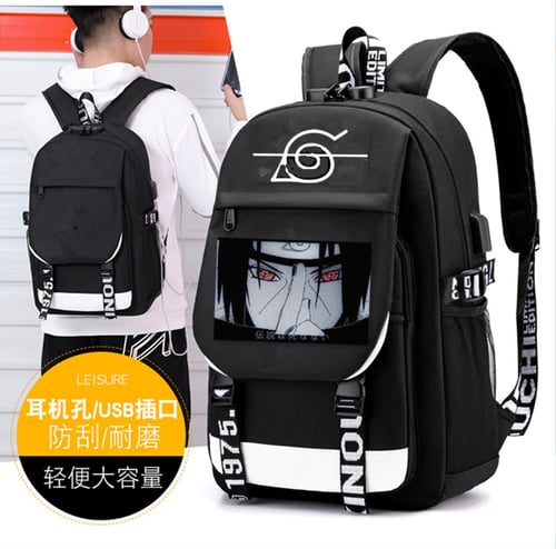 Laptop Backpack Naruto Large Computer Backpack School Travel Backpack Casual Daypack For Women/Men