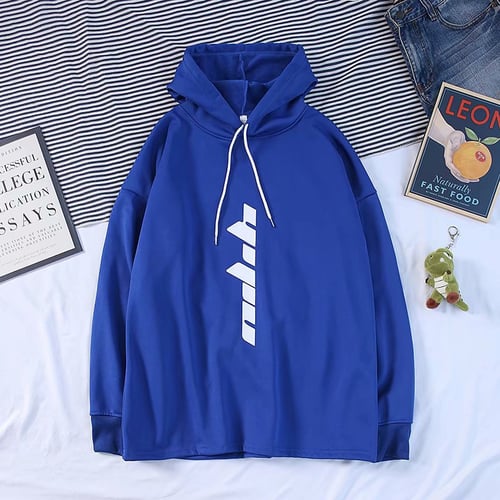 Hooded Sweater Mens Fashion Loose Autumn and Winter Mens Versatile Couple 
