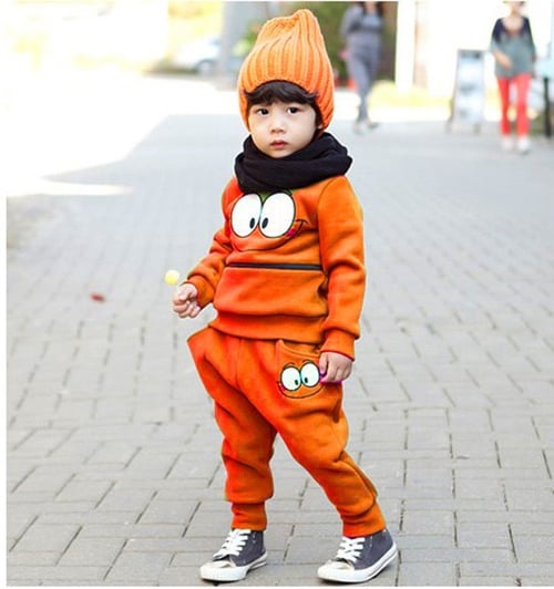 Baby Kids Tracksuit Outfits Casual Sweater+Harem Pants Trousers Clothes Suit 