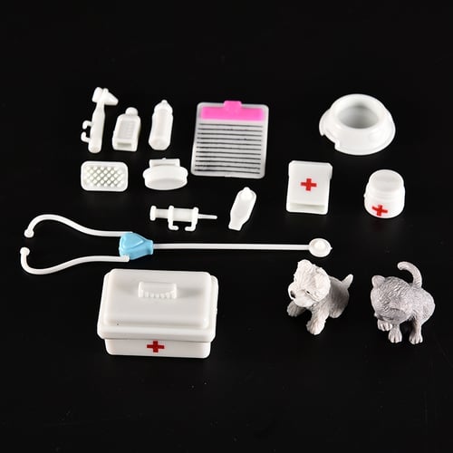 1 Set Pets Medical Kit Fashion Princess Girls Doll Accessories Toys Girls G$CYC 