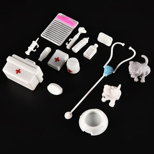 1 Set Pets Medical Kit Fashion Princess Girls Doll Accessories Toys Girls G$CYC 