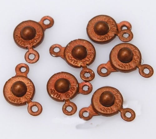 30 Set Snap Fastener Clasp Hooks Connectors For Bracelet Necklace Making 15x8mm 