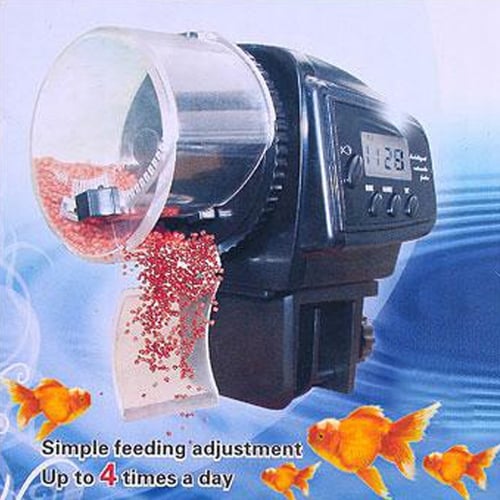 Hot Digital LCD Auto Automatic Fish Food Feeder Pond Aquarium Tank Feeding Timer 