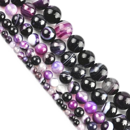 Natural Gemstone Round Spacer Loose Beads 4mm 6mm 8mm 10mm 12mm Assorted Stones 