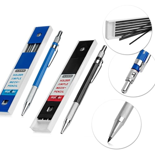2mm 2B Lead Holder Pen Automatic Mechanical Drafting Drawing Pencil Stationery 