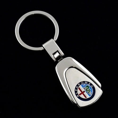 ALFA ROMEO Car Logo Key Chain Logo Keychain Key Ring 