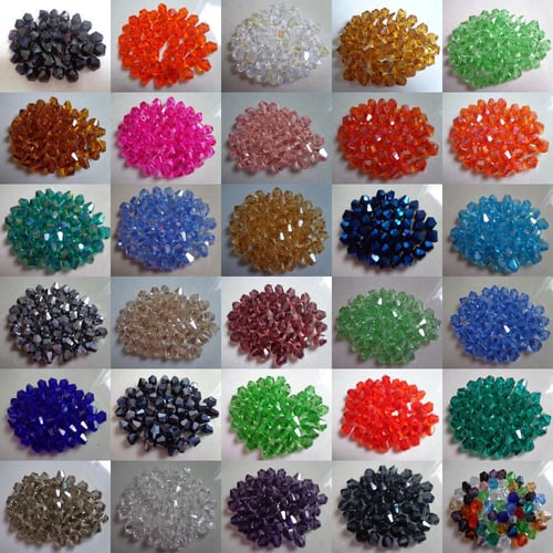 300PCs Fashion Candy Color Acrylic Spacer Beads  Ball Mixed 8mm Dia. 