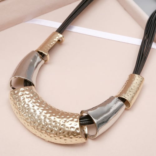 New Women Collar Bib Choker Necklace & Pendant Chunky Luxury Statement Necklace 