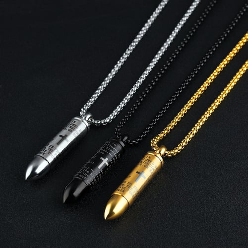 Openable Cremation Pendant Jewelry With 3mm Black Rubber Cord Necklace Chain