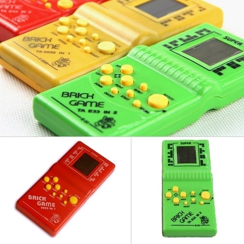 Dazzling Toys Hot Kids' Toys Educational Tetris Game Hand Held LCD Electronic To 