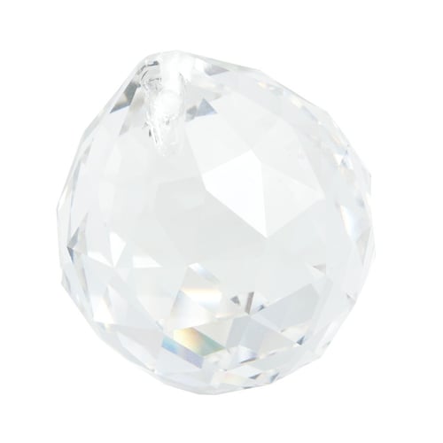 20mm Feng Shui Lamp Clear Crystal Balls Prism Rainbow Sun Catcher Wedding Decor 