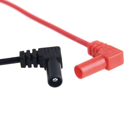 1Pair 90cm Digital Multimeter Test Lead Probe Cable SMD SMT Needle Tip 10A 1000V 