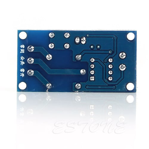 12V 1 Channel Latching Relay Module with Touch Bistable MCU Switch Control 