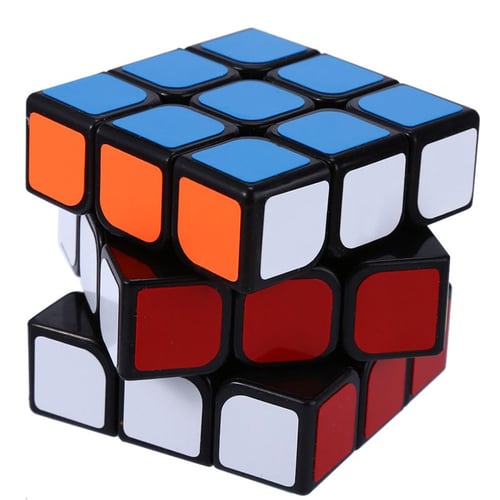 3x3x3 Magic Cube Rubik Fast Ultra-Smooth Speed Rubics Puzzle Rubix Kids Toy Gift 