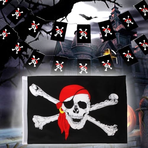 1pc Large Skull Crossbones Pirate Flag Jolly Roger Hanging With Grommet No Pole Buy 1pc Large Skull Crossbones Pirate Flag Jolly Roger Hanging With Grommet No Pole Prices Reviews Zoodmall